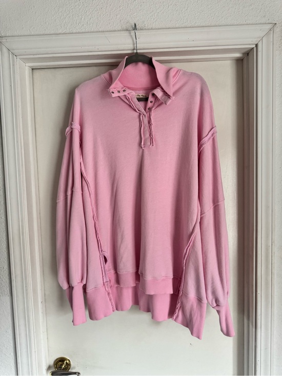 Free People Tops - Free People Camden Henley Sweatshirt